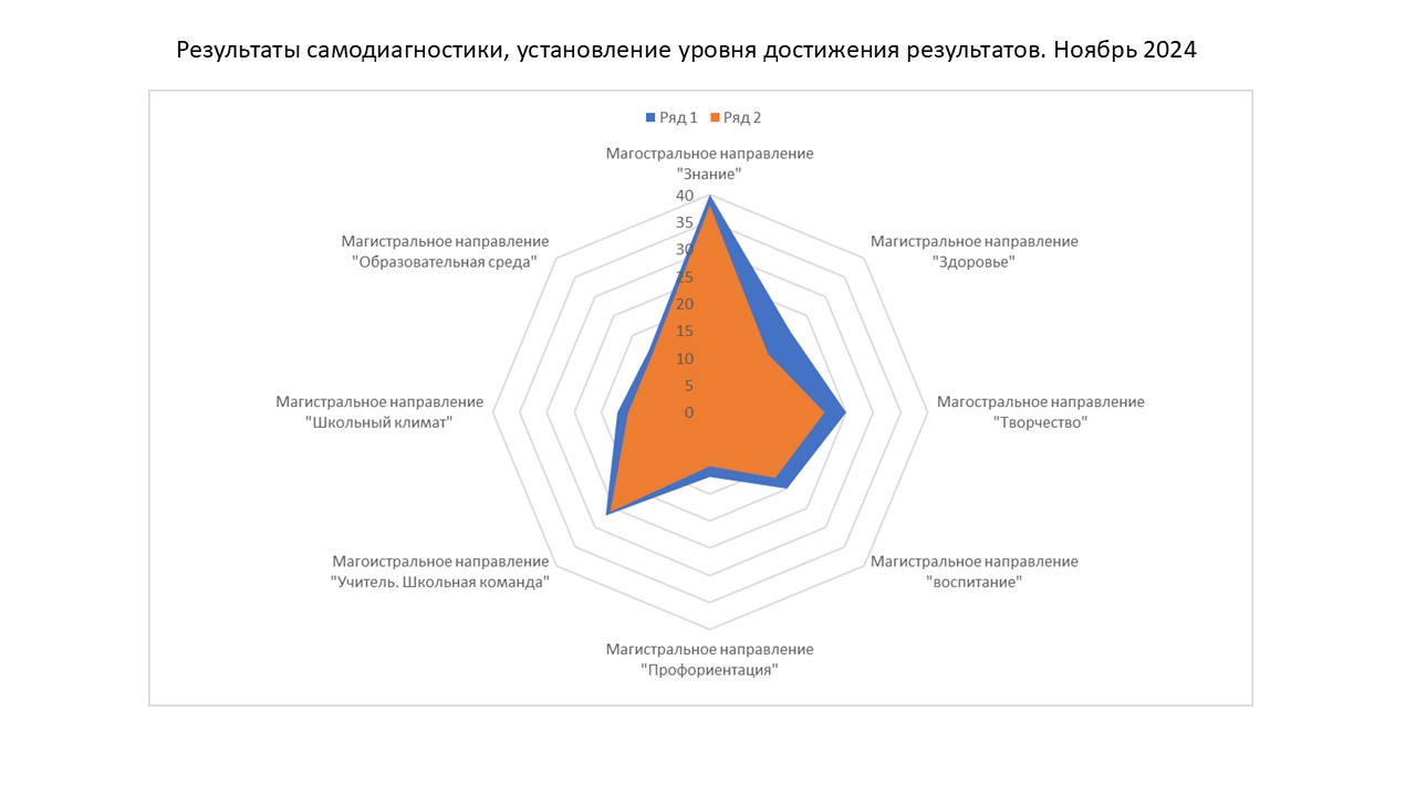 Результаты самодиагностики. Ноябрь 2024