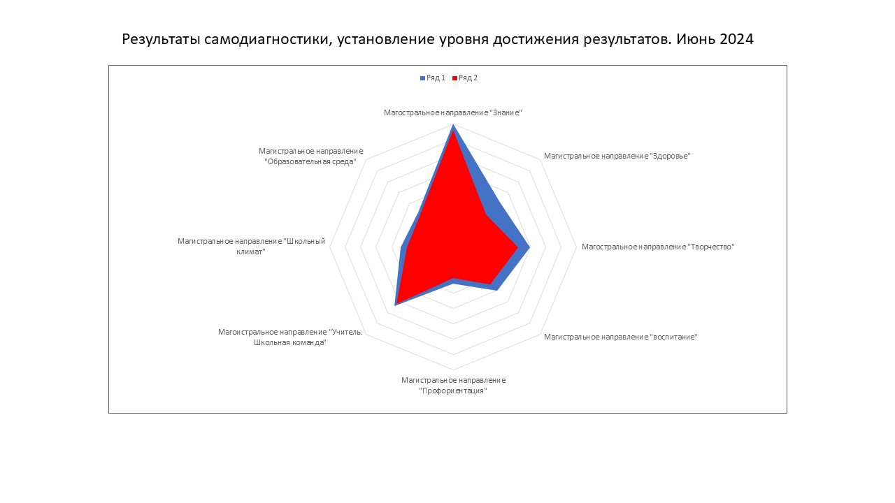 Результаты самодиагностики. Июнь 2024 год